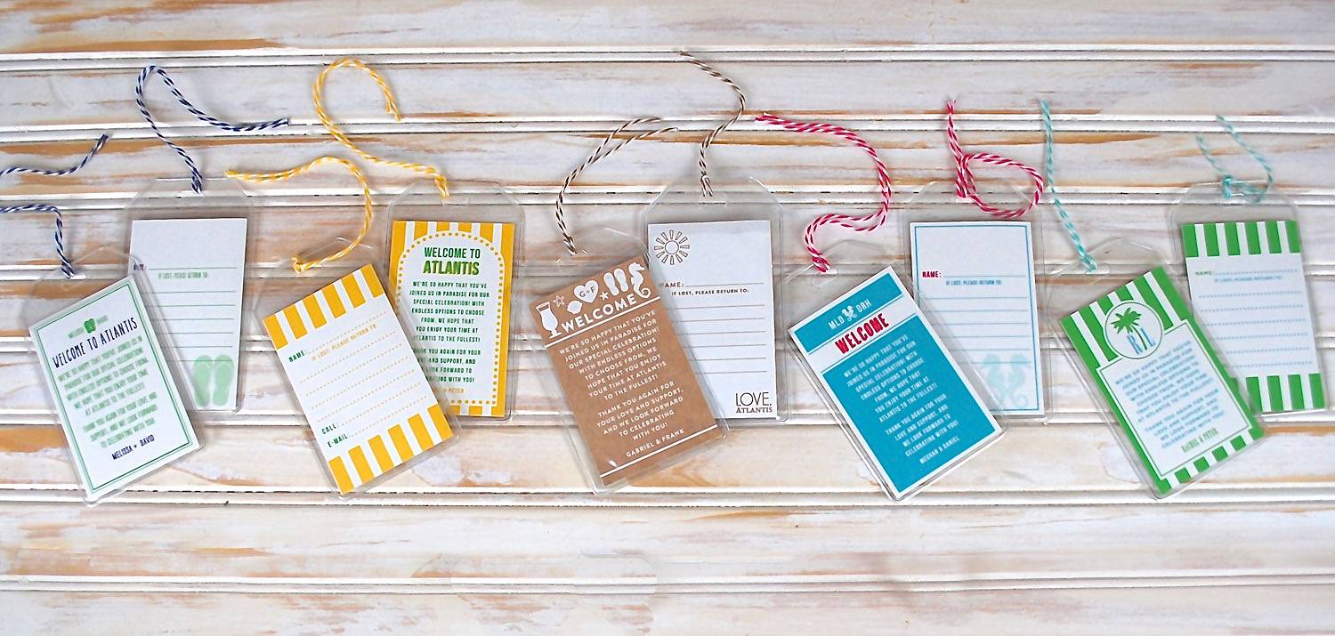 Weddings Gifts LuggageTags R2