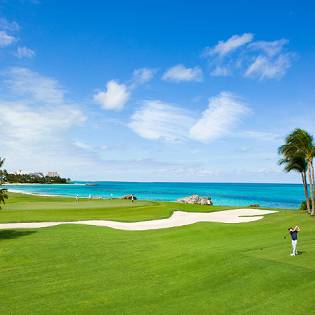 Campos de golfe das Bahamas - perfeitos para jogadores de golfe iniciantes  e profissionais