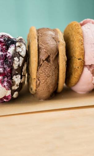 sun and ice cream sandwiches