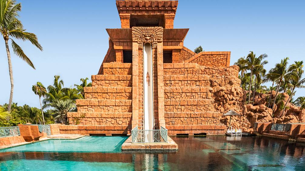 Mayan Temple Leap of Faith