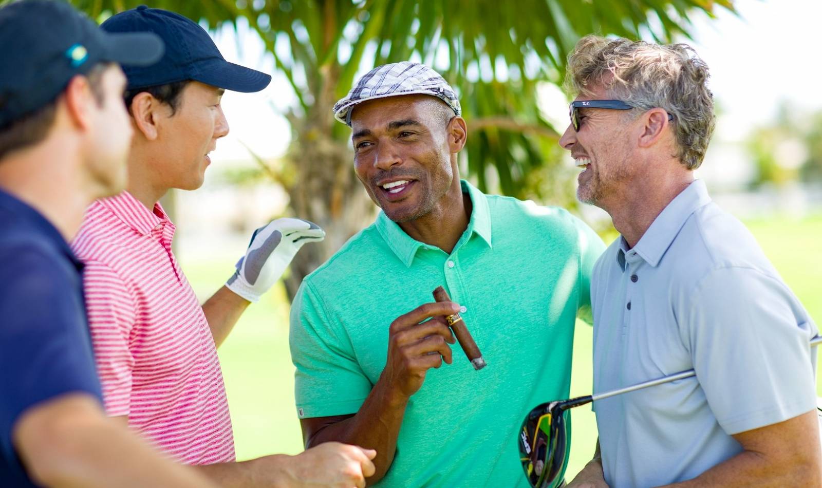 golf and cigar